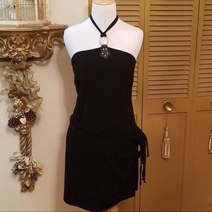 Cache halter neck romper